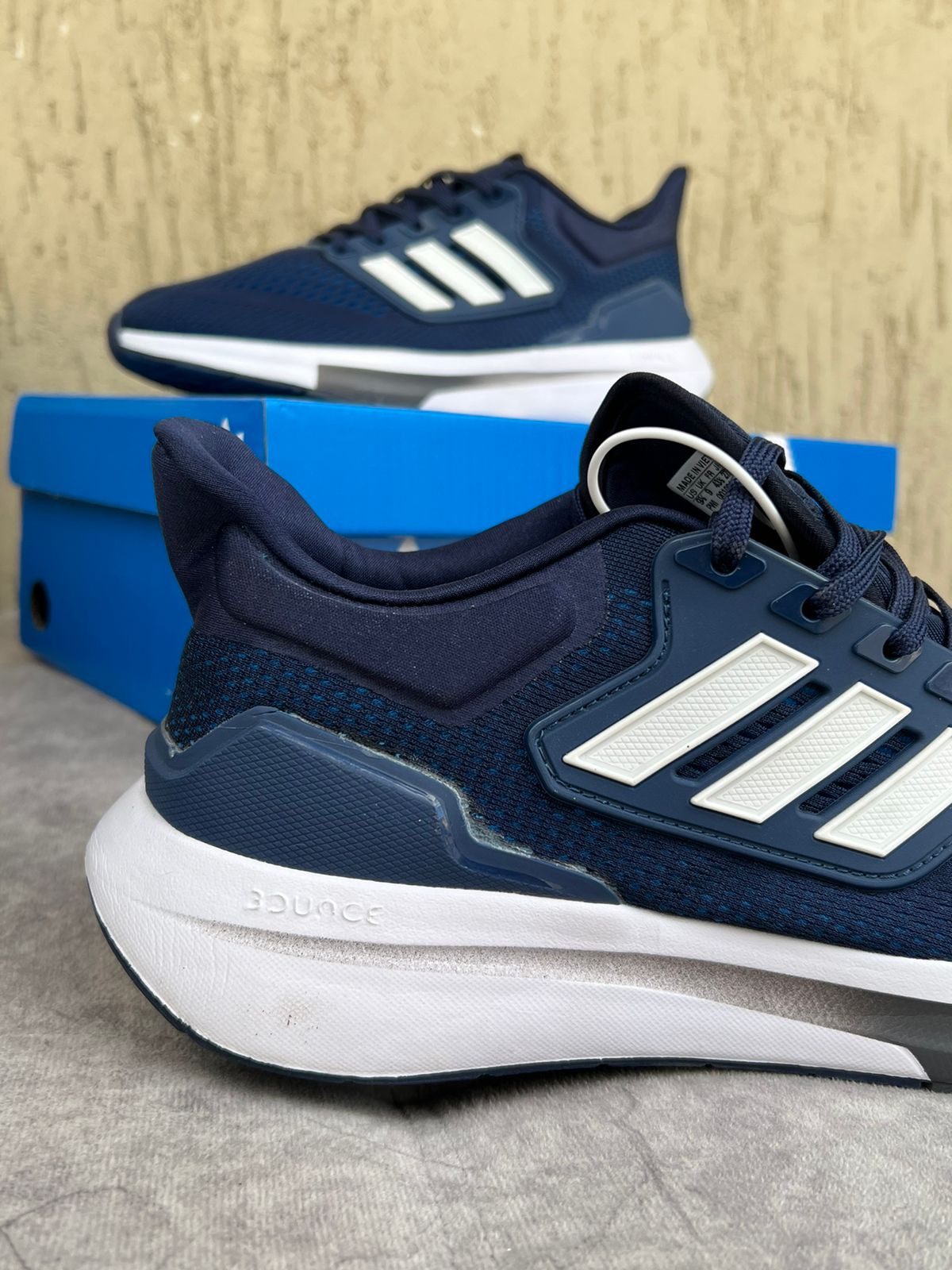 Adidas bounce hombre azules best sale